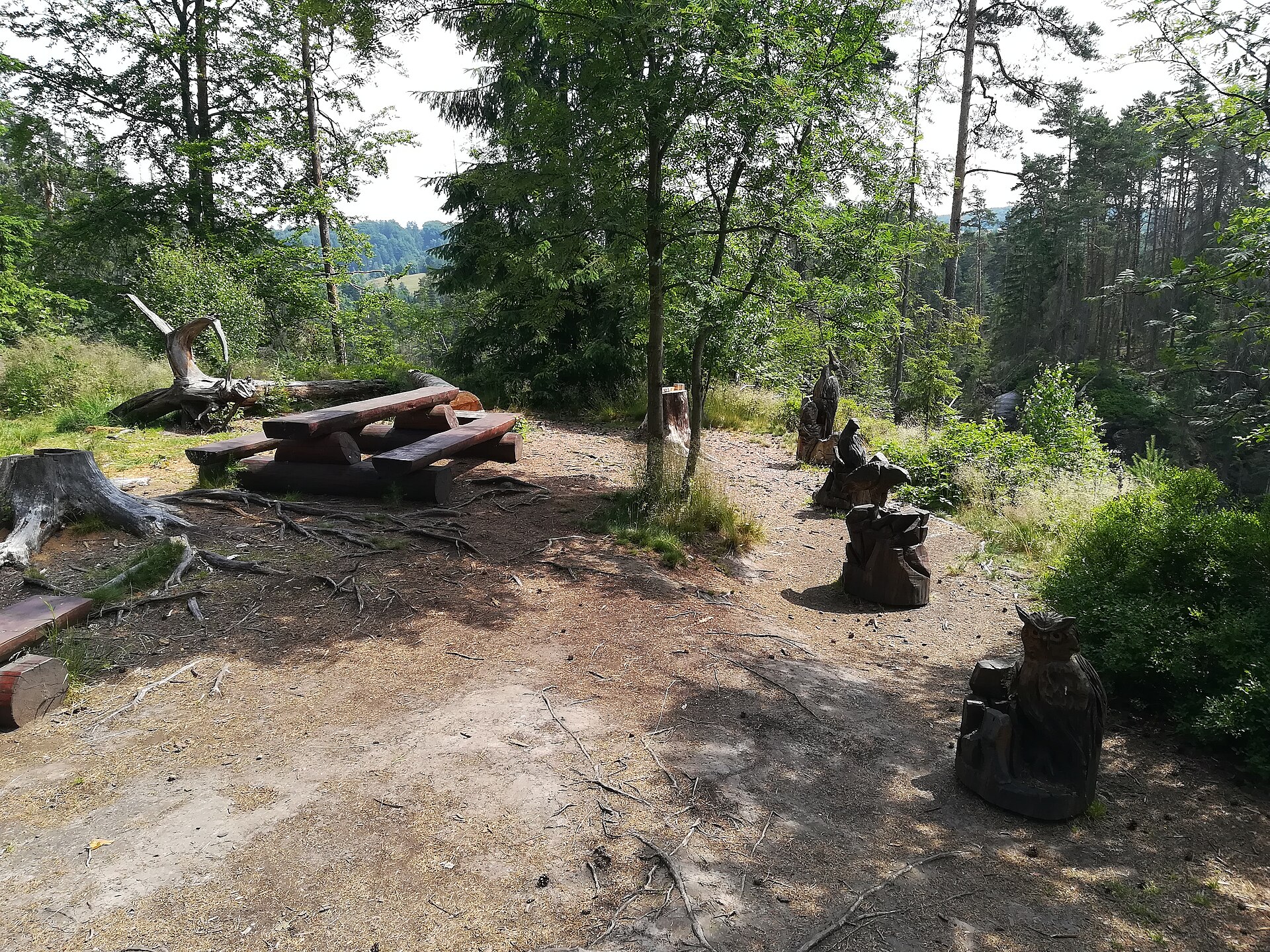 Kyjovský hrádek in Kyjovské údolí