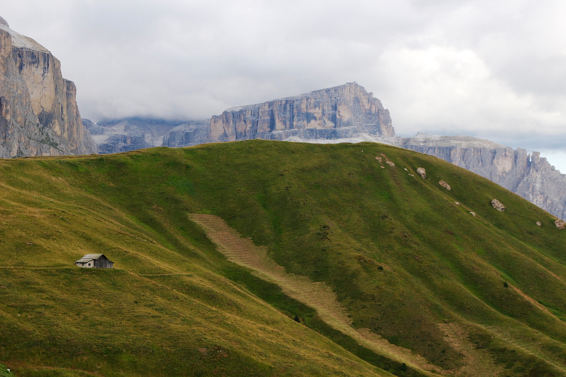 Mountains at Passo Sella