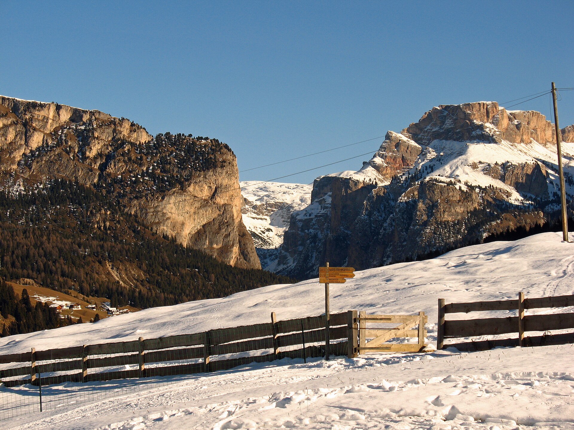 View from Monte Pana