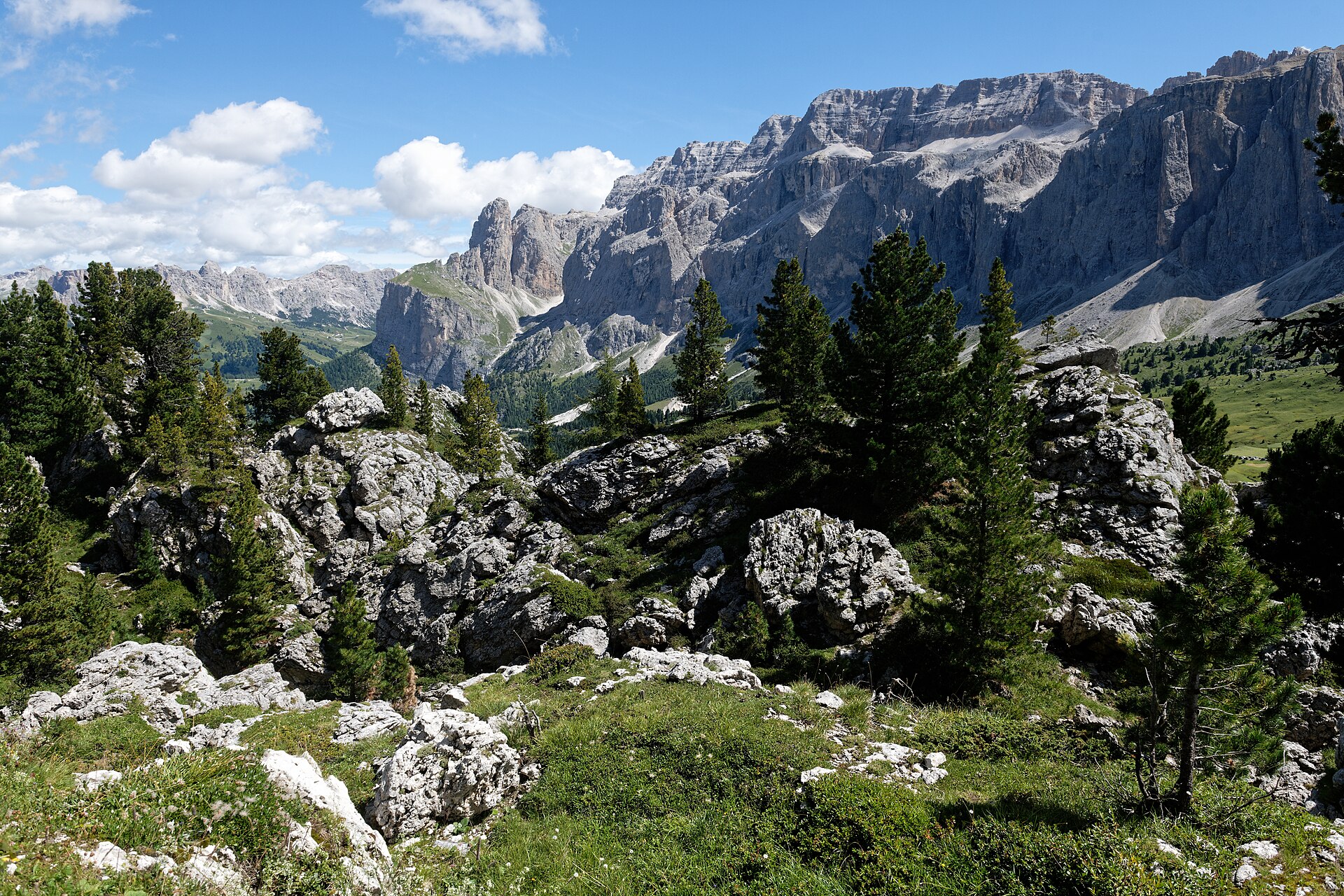 Stone City below Sassolungo