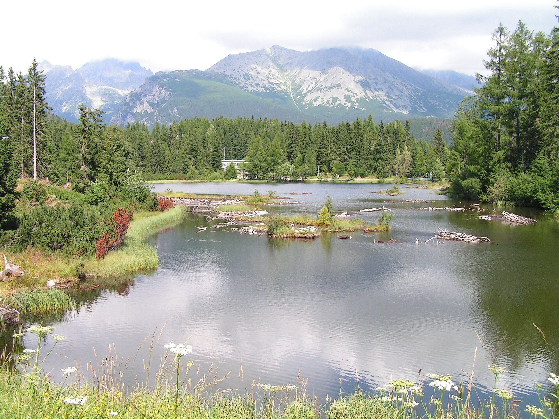 Nové Štrbské pleso in the High Tatras
